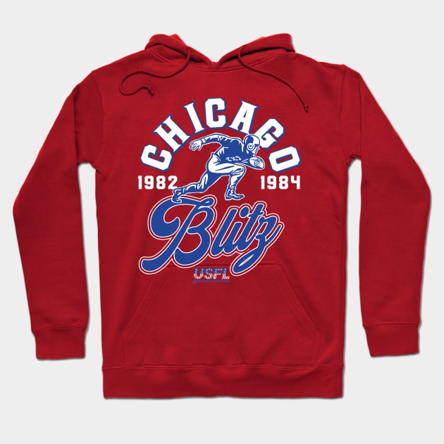 Chicago Blitz Hoodie by MindsparkCreative